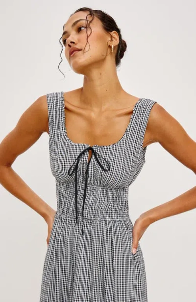 Rails Jordie Smocked Maxi Dress In White