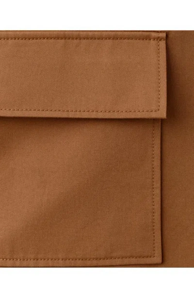 Mango Brava Jacket In Brown