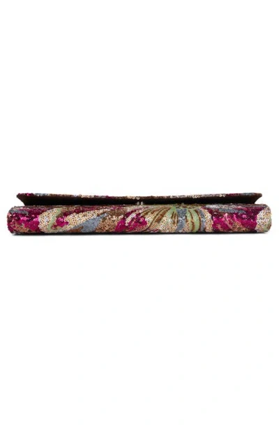 Jeffrey Campbell Disco Sequin Clutch In Multi