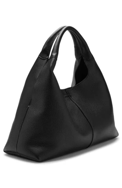 Mango Shoulder Bag In Black