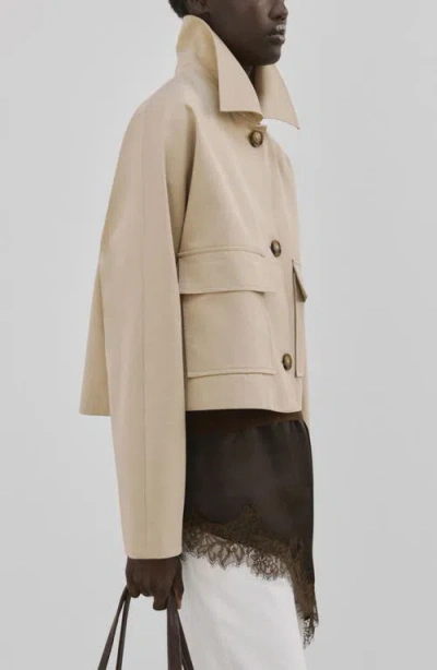 Mango Brava Jacket In Neutral