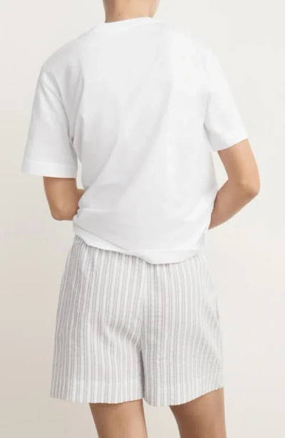 Mango Short Pajamas In White