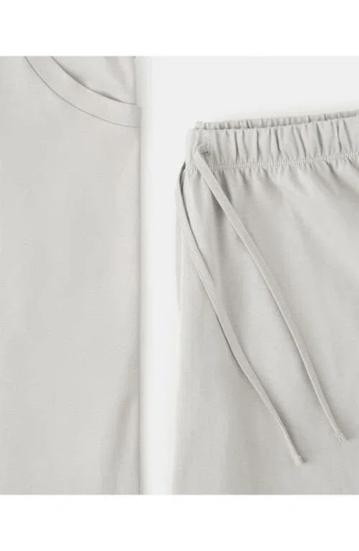 Mango Short Pajamas In Gray