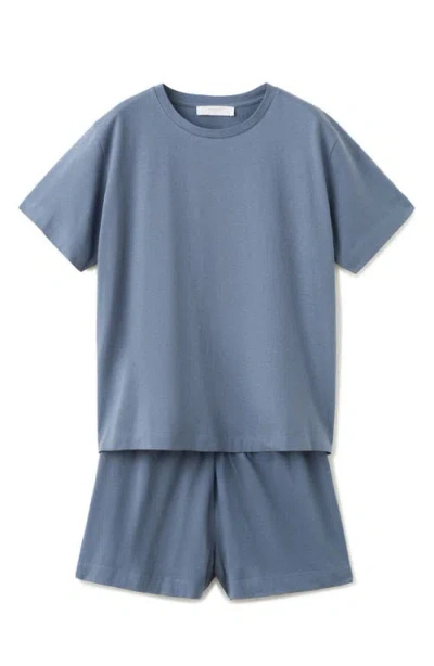 Mango Short Pajamas In Blue