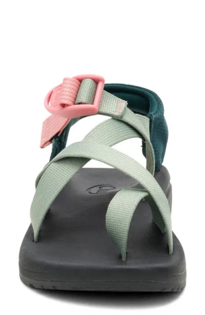 Chaco Cushz Toe Loop Sandal In Multi