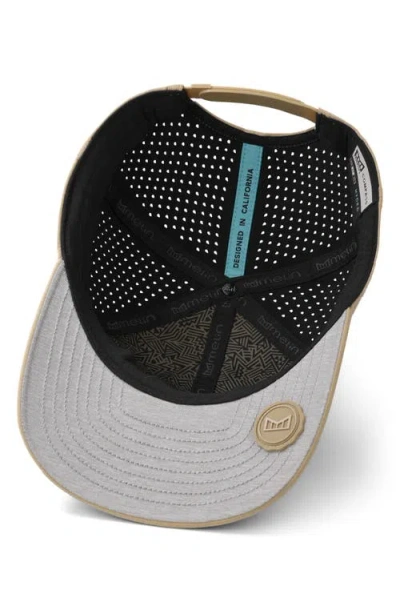 Melin Hydro Compass Snapback Cap In Brown