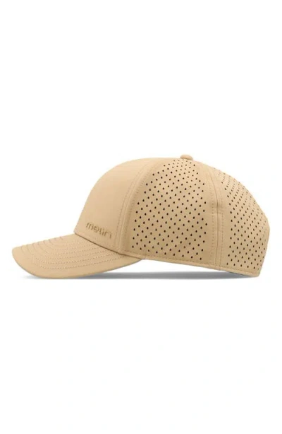 Melin Hydro Compass Snapback Cap In Brown