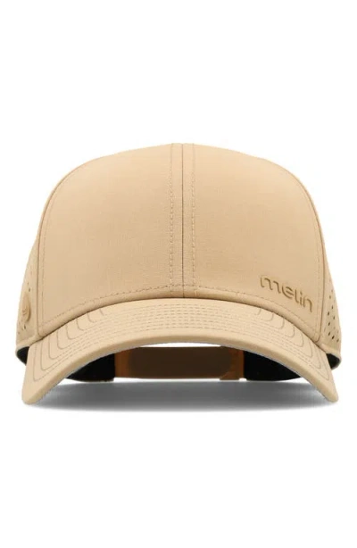 Melin Hydro Compass Snapback Cap In Brown