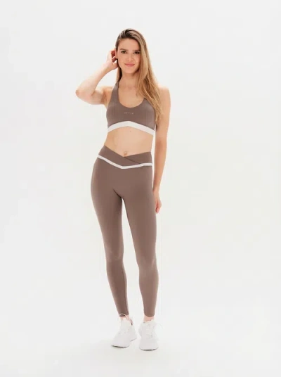 Revyve Active Scoop Bra In Gray