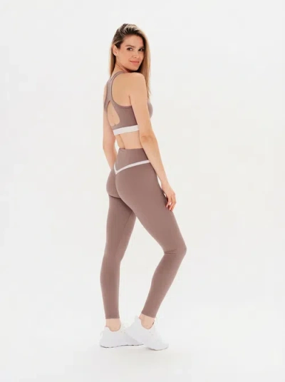 Revyve Active Scoop Bra In Gray