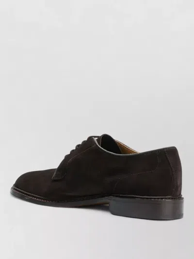 Tricker's Robert Lace Up Shoes Round Toe In Brown