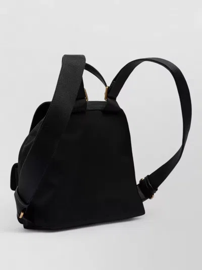 Pinko City Backpack Adjustable Straps Front Pockets Handle