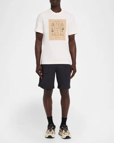Moncler Tailored Shorts Featuring Functional Back Pockets In Blue