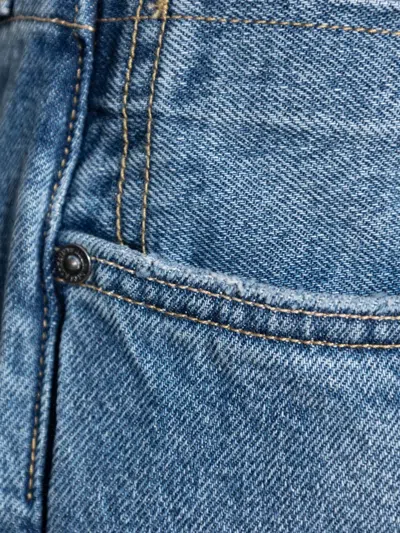 Allsaints Distressed-effect Jeans In Blue
