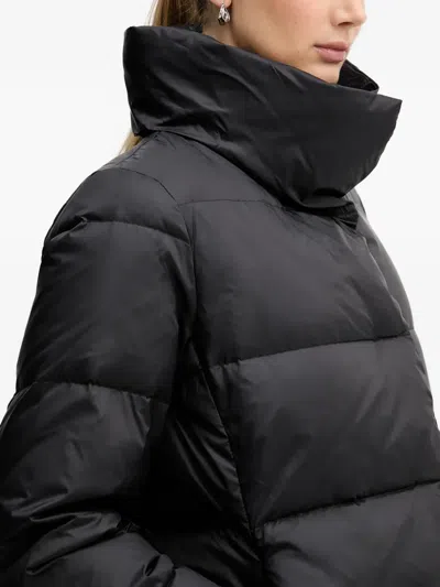 Benetton High-collar Puffer Jacket In Multi