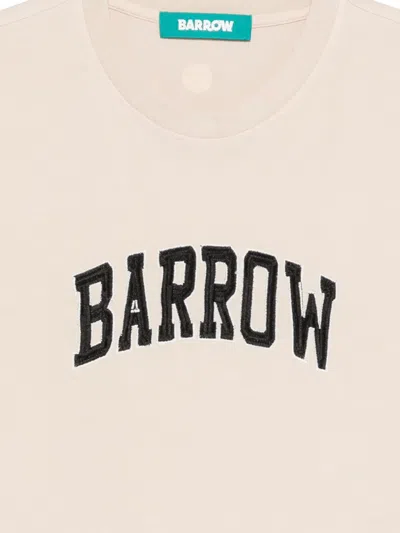 Barrow Logo T-shirt In Pink