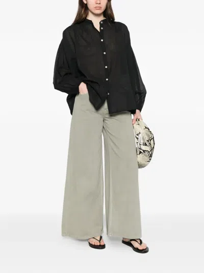 Dixie Buttoned Shirt In Black