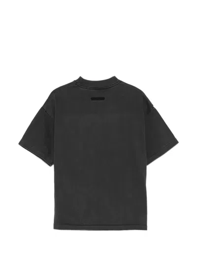 Essentials T-shirt 785sp261011k 0-faded Black In Black