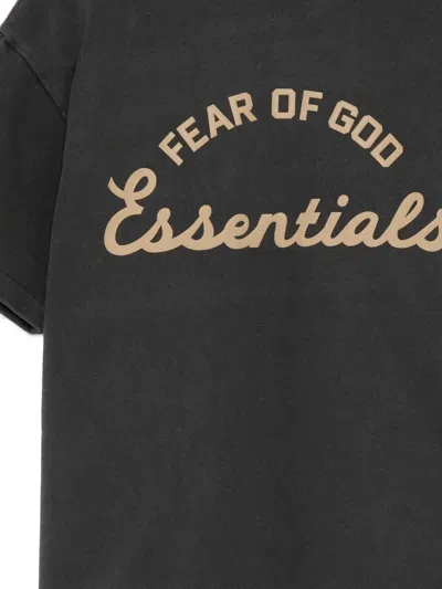 Essentials T-shirt 785sp261011k 0-faded Black In Black