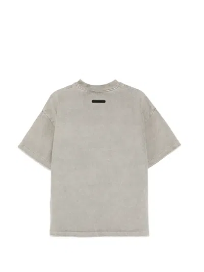 Essentials Logo-print T-shirt In Gray