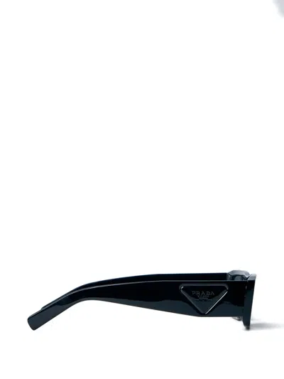 Prada Rectangular-frame Sunglasses In Black