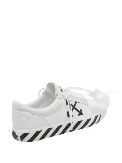 Off-white Vulcanized Sneakers In White