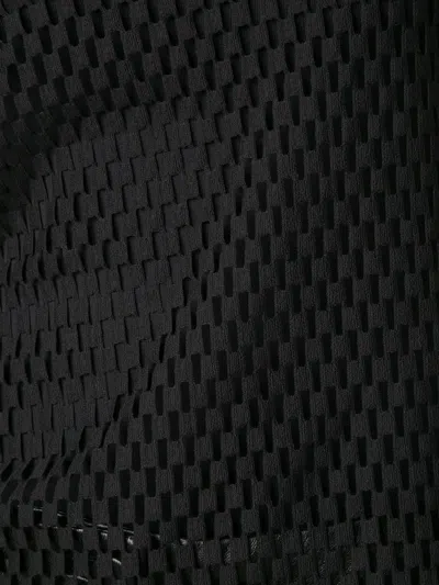 Junya Watanabe Mesh Top In Black