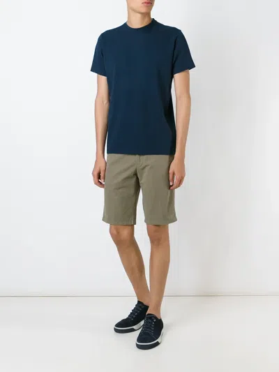 Aspesi Round Neck T-shirt In Blue