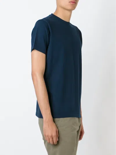 Aspesi Round Neck T-shirt In Blue