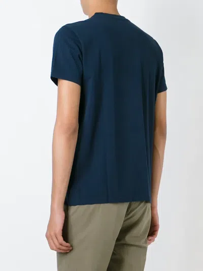 Aspesi Round Neck T-shirt In Blue