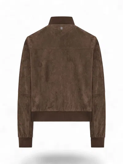 Duno Brown Jacket In Brown