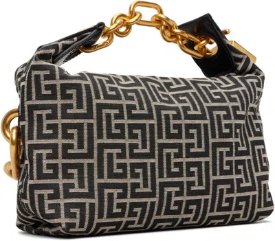 Balmain Sync Mini Chain Handbag In Black