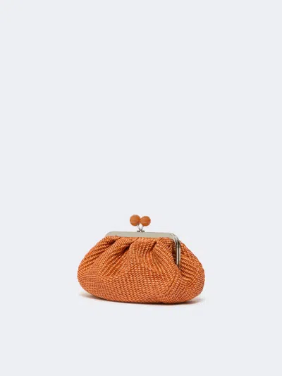 Weekend Max Mara Small Raffia-effect Pasticcino Bag
