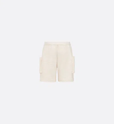Dior 2-in-1 Work Pants In White