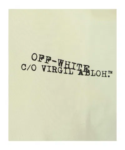 Off-white Type Arrow Print T-shirt In White