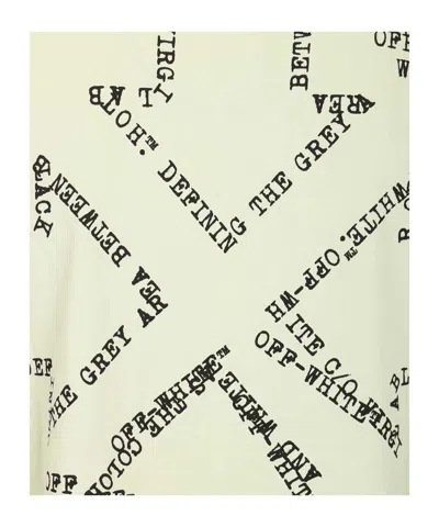 Off-white Type Arrow Print T-shirt In White