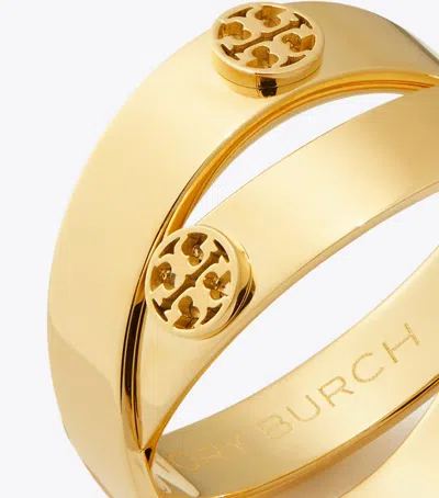 Tory Burch Icon Double Ring In Gold
