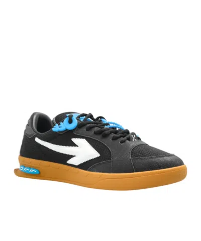 Off-white Black Polyester Athletic Sneakers In Black