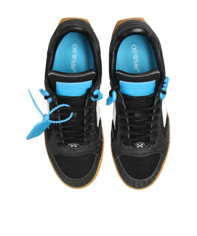Off-white Black Polyester Athletic Sneakers In Black