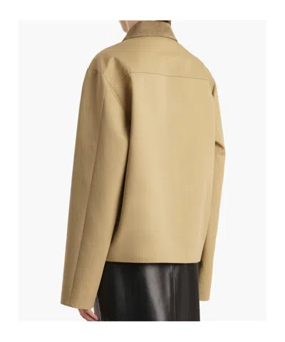 Khaite Pockets Front Jacket In Brown