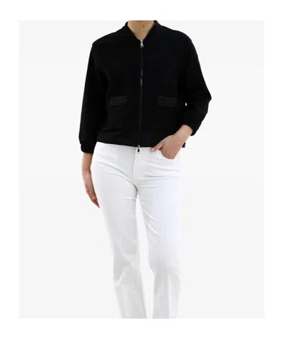 Moncler Patch-pocket Jacket In Black