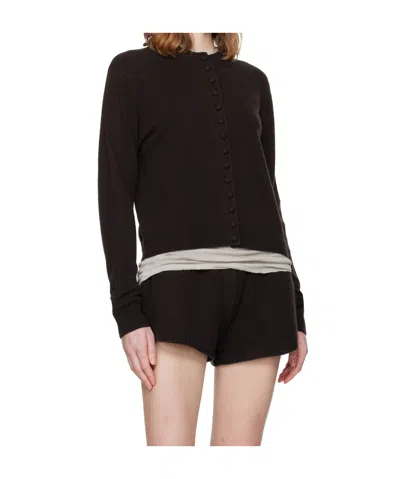 Lisa Yang Button-up Cashmere Cardigan In Black