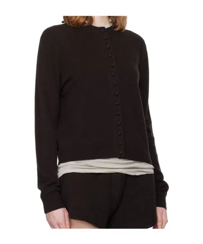Lisa Yang Button-up Cashmere Cardigan In Black