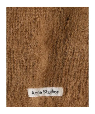 Acne Studios Winter Hat In Brown