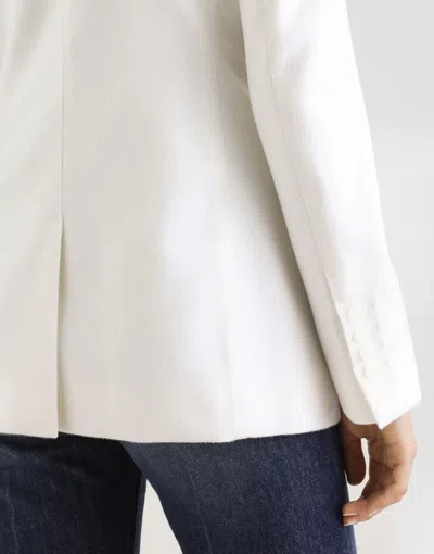 Dolce & Gabbana Buttoned Jacket In White