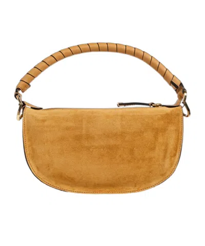Chloé Marcie Shoulder Bag In Sand