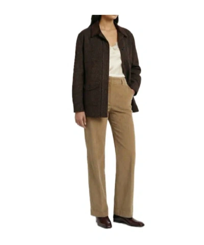 Blazé Milano Buttoned Wool Blend Jacket In Black