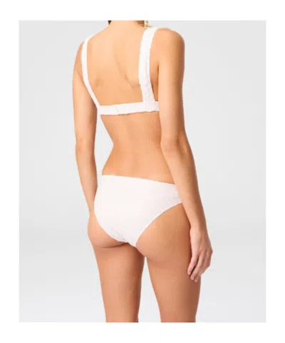 Missoni Textured Bikini Set In White