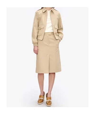 Apc Milesa Button Pockets Jacket In Brown