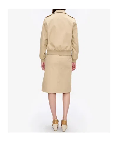 Apc Milesa Button Pockets Jacket In Brown